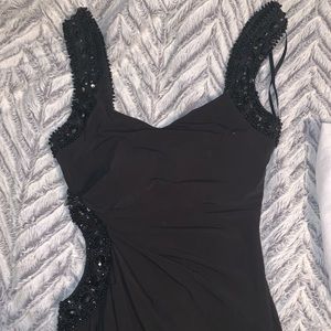Black long formal dress